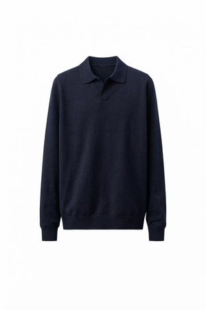 Theodore Wool Polo Sweater