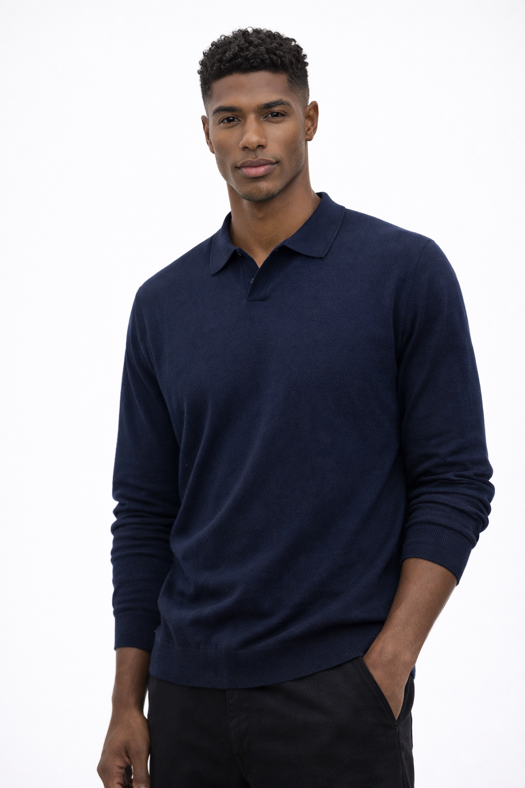 Theodore Wool Polo Sweater