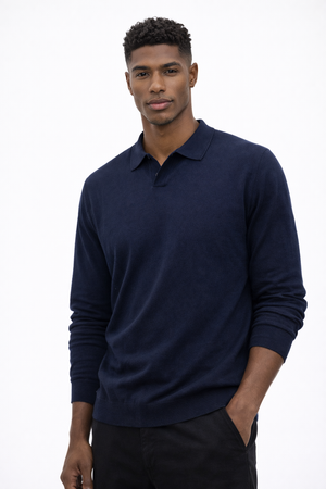 Theodore Wool Polo Sweater