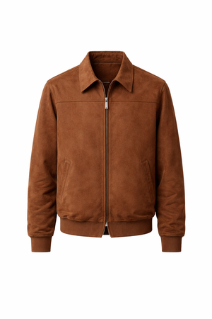 Harrison Suede Bomber Jacket