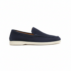 FLORENCE LOAFER — Casual Slip-On Driver with Contrast Stitching
