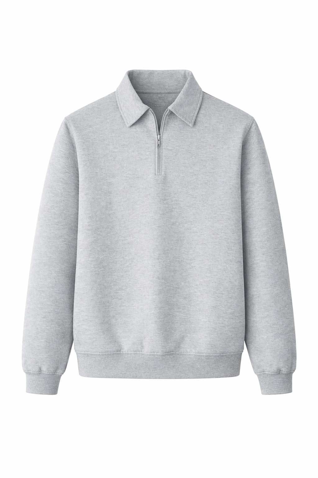AMSTERDAM TOP  — Quarter-Zip Collar Sweater