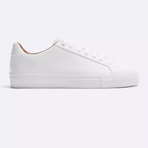 COPENHAGEN COURT — Premium Leather Low-Top Sneaker with Contrast Sole