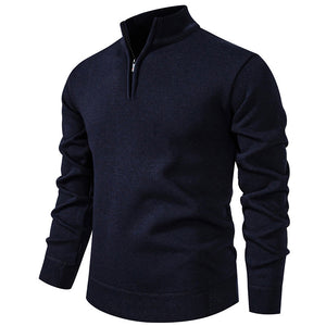 Half-Zip Knit Jumper