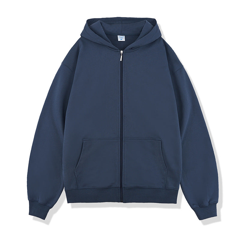 PORTLAND ZIP HOODIE — Heavyweight Terry Full-Zip Hoodie with Oversized Fit