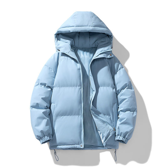 OSLO PUFFER — Oversized Hooded Down Jacket with Elastic Cuffs