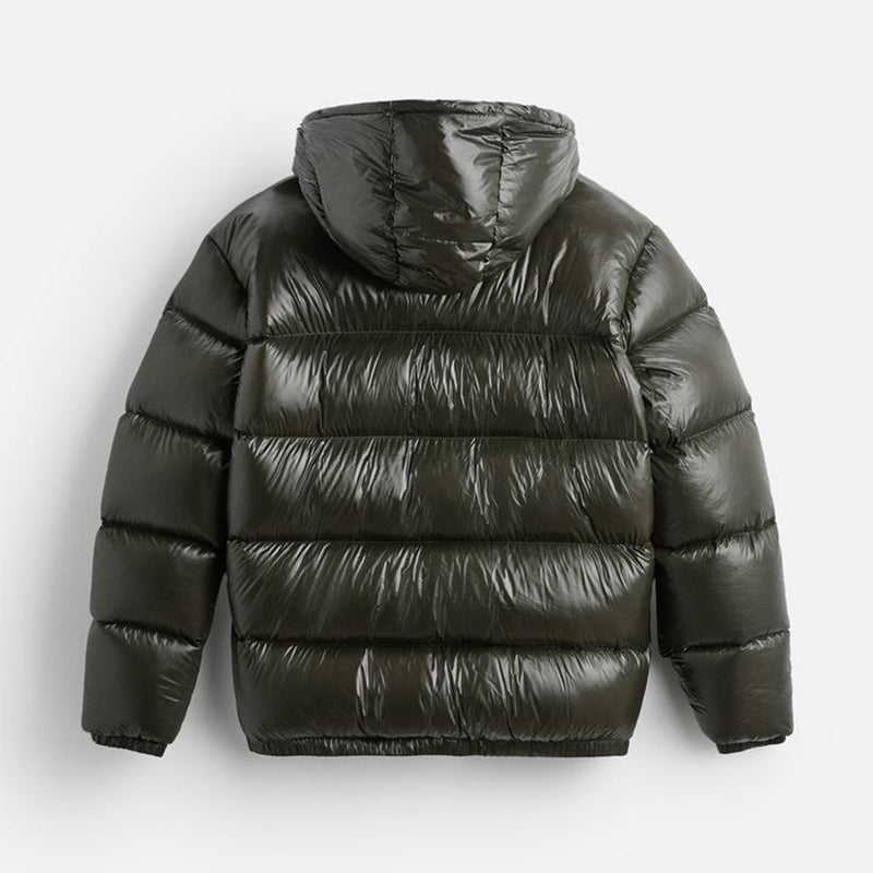 DALLAS VEST — Oversized Hooded Puffer Vest with Quilted Construction