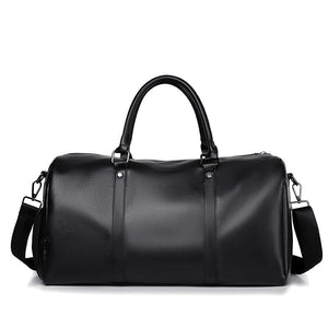 VIENNA DUFFLE — Leather-Look Travel Bag