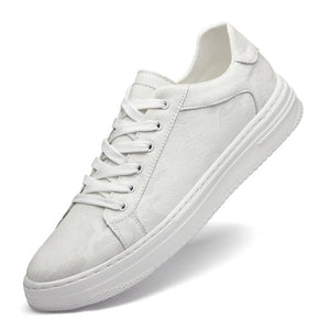 BASEL SNEAKER — Low-Top Canvas Vulcanized Sneaker with Microfiber Upper